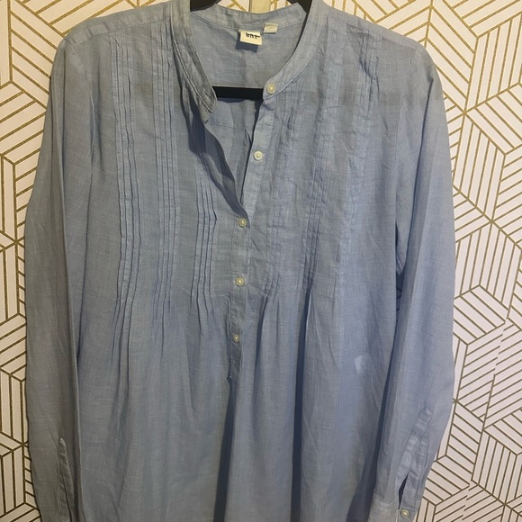 Blue Button-Up women’s Shirt - Picture 1 of 5